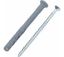 Дюбель-гвоздь крепежная техника грибовидный бортик 6\60 Короб ВП /350шт 500052 ВП