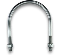 Хомут U образный Керн комплект гост 24137-80 м16х150 + 2 гайки + 2шайбы. оцинкованный. 1 комплект RKU00161502001