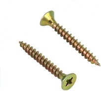 Саморез конструкционный Госкреп универсальный пот.гол. 3,5х45 желт. цинк (200 шт) (тк=16) 14-0023065