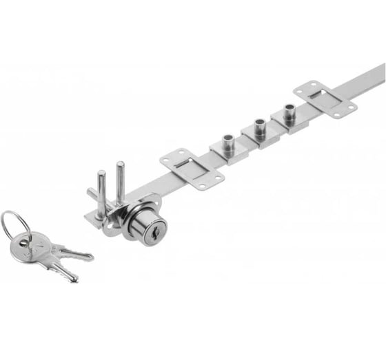 Замок центральный GTV №288/800, металлический ключ ZZ-C8-288-01-S 1