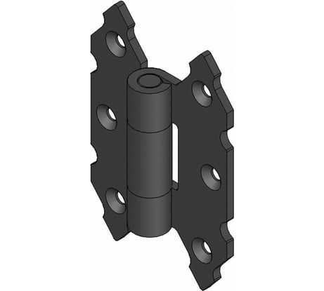 Универсальная петля Amig черная 9010-90х60х3