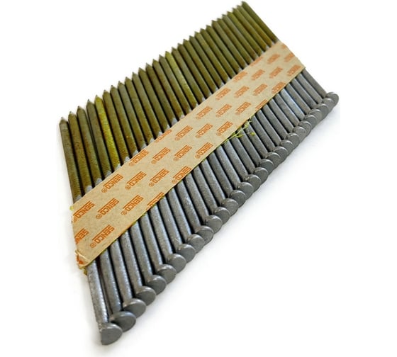 Реечные гвозди Senco D34, 2.9x65 Ring HDG, ершеные, горячий цинк, 2000 шт. GE55ASBKR