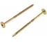 Конструкционный саморез по дереву HIMTEX желтый тарельчатая голова NORM Torx 30 6*70 (200 шт.) fix 06070Whc 1