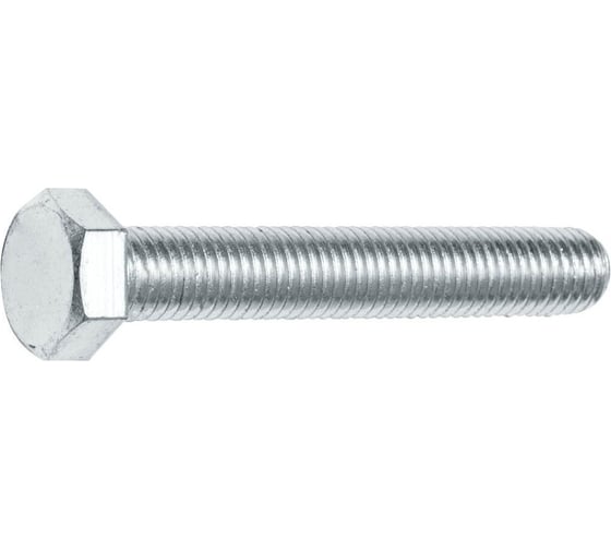 Болт STARFIX М10х140 мм шестигр., цинк, кл.пр. 8.8, DIN 933 (20 кг) SM-74707-20 1