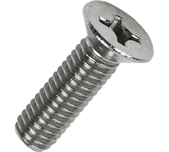 Винт STARFIX М4х20 мм потай. головка, цинк, DIN 965 (11000 шт в коробе) SM-46826-11000 1