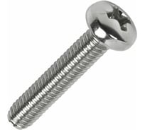 Винт STARFIX М3х8 полусфера, нерж.сталь (А2), DIN 7985 (1000 шт в упак) SM-58134-1000