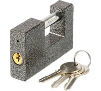 Замок навесной Bartex блистер, гаражный, 90 мм, чугунный, 3 кл 504665