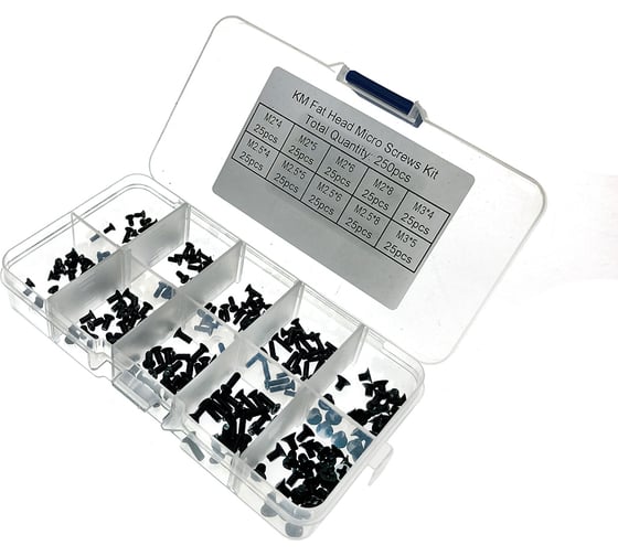 Комплект винтов для ноутбука Espada MSK-250 Box 250 шт. 44493