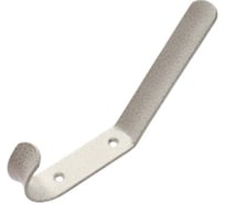 Крючок-вешалка 2-х рожковый белый антик (комп. 50 шт)