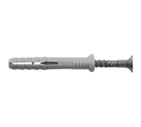 Дюбель с шурупом и потайным бортиком Tech-Krep 200 шт. (6х40 мм) SM-L 6/40