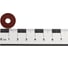 Шайба изолирующая ЦКИ M 6 (6,4x18x4мм) ТЕКСТОЛИТ (~DIN9021) 20 шт 95328 4