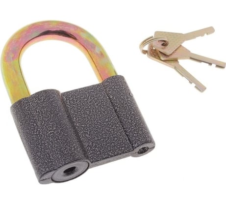 Навесной замок Сималенд 68x94 мм, 3 ключа 622443