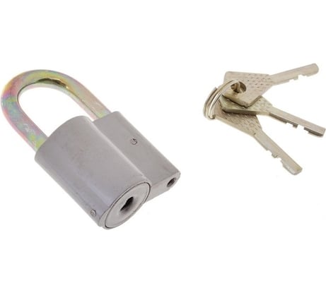 Навесной замок Сималенд 43x69 мм, 3 ключа 622436
