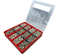 Винты 23 БОЛТА М6 с гайками ОЦ DIN7985 РН в органайзере набор 2 20000103