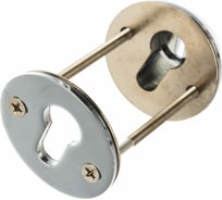 Накладная бронекладка HOME (пустотелая; хром) NAKPUST1