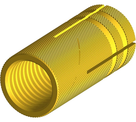 Анкер латунный забивной УМС М10 10 шт AL-10 1