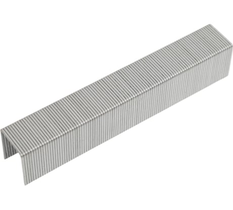 Мебельные скобы КВАДРА 14 мм тип 53, каленая, для степлера, уп. 1000 шт. T531407113K