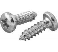 Саморез Квадра DIN 7981 3.5x13 цинк, кор. 1000 шт., полусфера, шлиц PH2, острый 813513501000