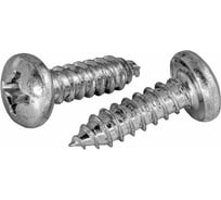 Саморез Квадра DIN 7981 6.3x19 цинк, кор. 250 шт., полусфера, шлиц PH3, острый 816319003250