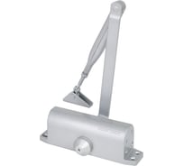Доводчик Doorlock DL75 DA EN4/5 серебристый, с регулируемой функцией задержки закрывания, крепежные размеры 162-168ммX19мм 77305