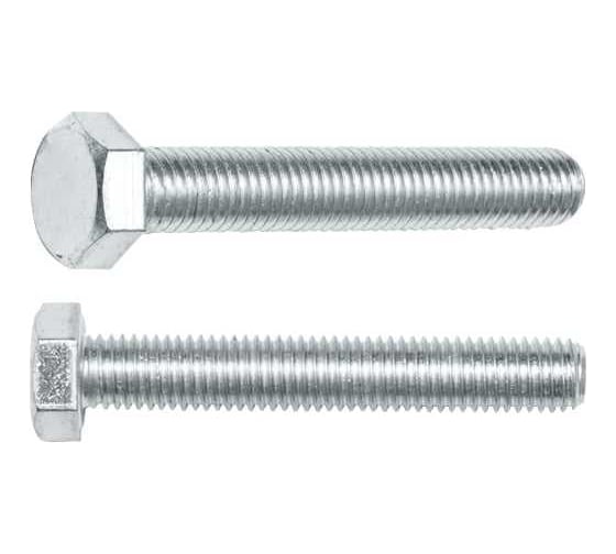 Болт STARFIX М10х65 мм шестигр, цинк, кл.пр. 8.8, DIN 933, 20кг SM-74632-20 1