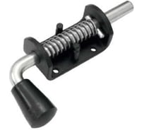 Засов пружинный DOMART (75) 140мм, белый 4620031741503