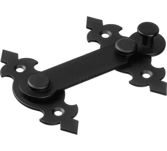 Щеколда дверная DOMART Готика (140) черный 4660046023782 1