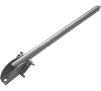 Упор воротный DOMART 300 мм серый металлик 4660015162627