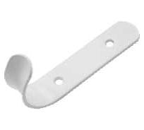 Крючок-вешалка DOMART 1-рожковый белый 4607111620309