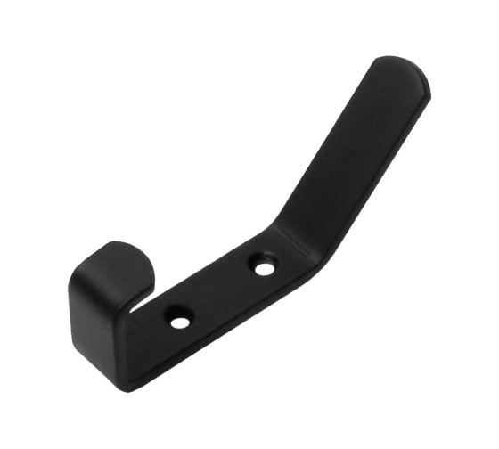 Крючок-вешалка DOMART усиленный 2-х рожковый мод. 2 (толщ. 4мм,) черный 4660046018863 1