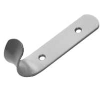 Крючок-вешалка DOMART 1-рожковый серый металлик 4607111620347