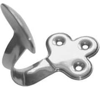 Крючок-вешалка фигурный мод.1 хром (комп. 50 шт)