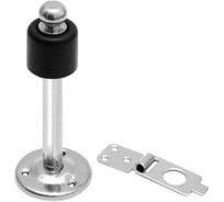 Стопор дверной с фиксатором DOMART 150 мм хром 4660046008673