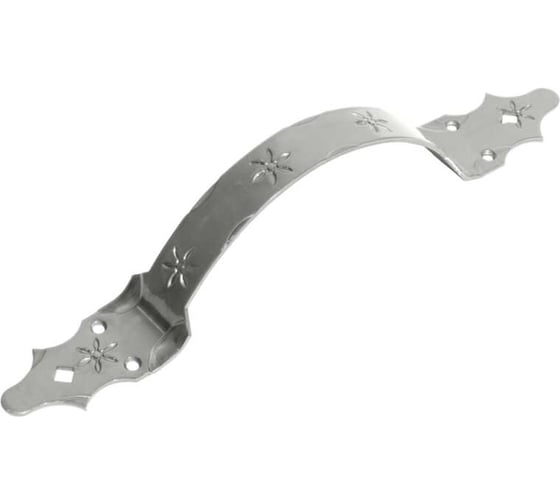 Ручка-скоба DOMART РС-370, кованая, черненое серебро серия Кострома 4660046004606 1