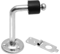 Стопор дверной с фиксатором DOMART 100x50 мм хром 4660046008802