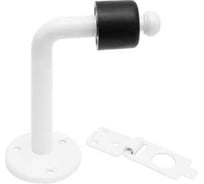 Стопор дверной с фиксатором DOMART 100x50 мм белый 4660046009304