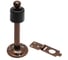 Стопор дверной с фиксатором DOMART 110 мм медь антик 4660046008604 1