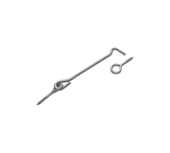 Крючок прутковый DOMART 200мм, мод. 2 серый металлик 4620007786842 1