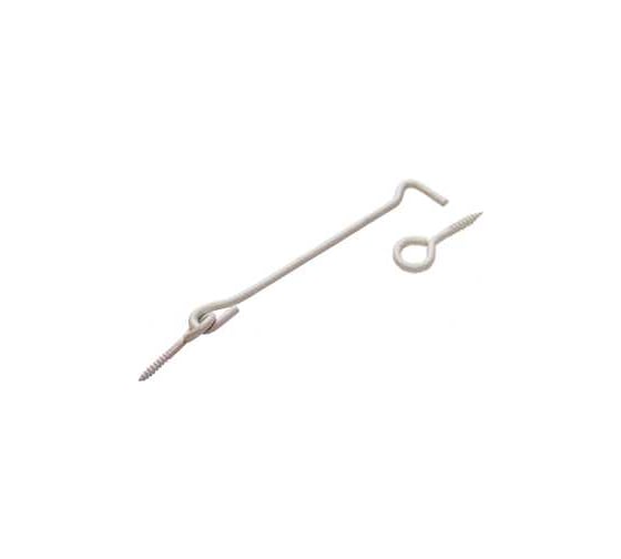 Крючок прутковый DOMART 200мм, мод. 2 белый антик 4620007786781 1