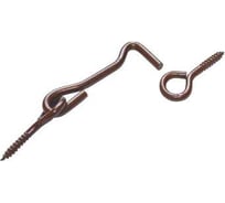 Крючок прутковый DOMART 105мм, мод. 2 медь антик 4620007781380