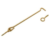 Крючок прутковый DOMART 250мм, мод. 2 золото 4620007786927
