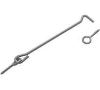 Крючок прутковый DOMART 250мм, мод. 2 серый металлик 4620007786941