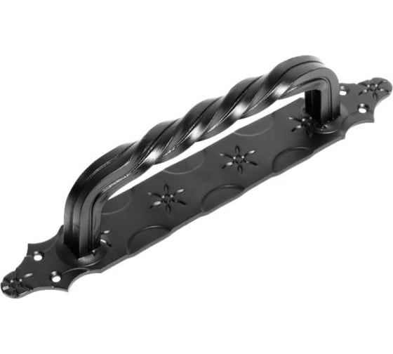 Ручка декоративная DOMART мод.4 (320), кованая, черный серия Кострома 4660046004590 1