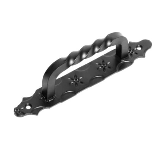 Ручка-скоба DOMART (185), кованая, черный серия Кострома 4660046004712 1