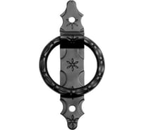 Ручка-кольцо DOMART РК-110 мод.2, кованое, черный серия Кострома 4660046004651