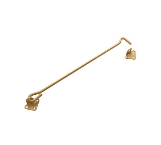 Крючок прутковый DOMART 350мм, золото 4620007783803 1