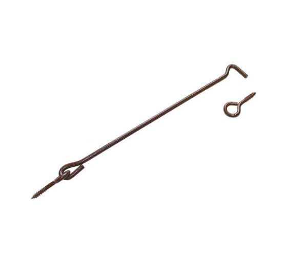 Крючок прутковый DOMART 300мм, мод. 2 медь антик 4620007787016 1