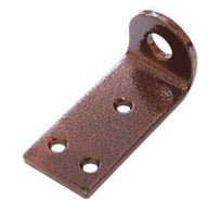 Проушина усиленная угловая DOMART 80x45x40, толщина 5 мм, медь антик 4607111628862
