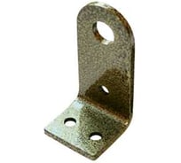 Проушина усиленная угловая DOMART 40x85x40, толщина 5 мм, бронза антик 4620007789874