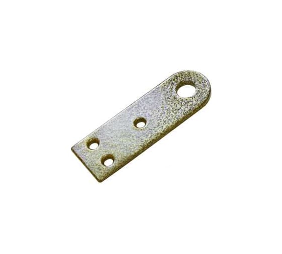 Проушина усиленная прямая DOMART 120x40, толщина 5 мм, бронза антик 4620007789645 1